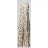 Apricot Jumpsuit van viscose met all-over motief