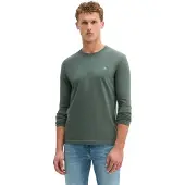 Marc O'Polo Shirt donkergroen / wit