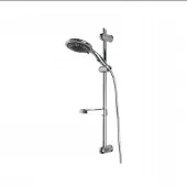 Miomare Luxe Douche Set Met Zeepplankje - Massagekop - 5 Standen - Slang, Douchekop, Stang en Plankje - Complete Set Voor de Douche