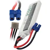 123accu huismerk EC3 / JST-XH-2.54 AWG24 accu (2100 mAh)