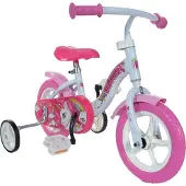 Dino Bikes 108L-UN, stadsfiets, voor kinderen, voor dames, rechte zithouding, 30,5 cm (12 inch), staal