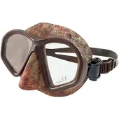 Spetton Matt Fussion Camo 2.0 Silicone Spearfishing Mask Bruin