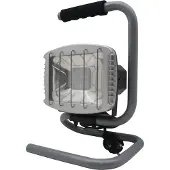 Hofftech LED bouwlamp met Bluetooth speaker - 20W - IP65 - zilverkleurig