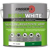 Zinsser Permawhite Mat - Badkamermuurverf - Wit - 2,5L