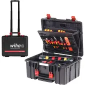 Wiha XL 2 Trolley Gereedschapskoffer (gevuld) 60-delig Electricien, Handwerker, Leerling, Professioneel, VDE