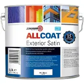 Zinsser Allcoat Exterior Satin - Op Kleur Gemengd - 10L