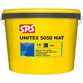 SPS Unitex 5050 Mat Muurverf - Op Kleur Gemengd - 10L