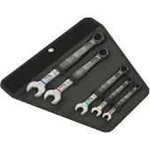 Wera 05020230001 6003 Joker 5 Set 1 Ring-steeksleutelset 5-delig Sleutelbreedte (metrisch) 8 - 19 mm
