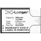123accu Blu N4C600T / N4C820T accu (900 mAh, huismerk)