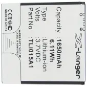 123accu Alcatel TLi015A1 accu (1650 mAh, huismerk)