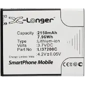 123accu Hisense LI37200C accu (2150 mAh, huismerk)
