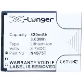 123accu Blu N4S75J / N4S75T accu (820 mAh, huismerk)