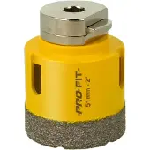 Pro-Fit 09031055 Diamantboor Met Geintegreerde C&D Adapter 55mm