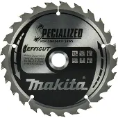 Makita Cirkelzaagblad Hout Efficut 165x20x1,4 25T