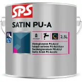 SPS Satin Pu-A Lak - RAL 9010 - 2,5L