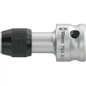 Wera 05042755001 784 B 3/8 Adapter met snelwisselfunctie 43mm