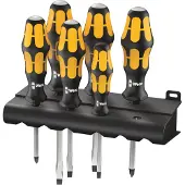 Wera 932/6 Kraftform Plus Schroevendraaierset 6 Stukken