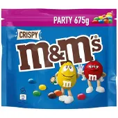 M&M's Crispy Mmelk Chocolade Snoepjes 675 gram