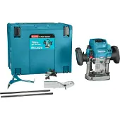 Makita RP001GZ02 XGT 40V Max Bovenfrees - Instelbaar Toerental - Exacte Diepte-Instelling 1/10Mm - Auto-Start Wireless Systeem