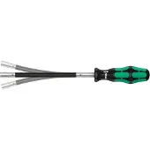 Wera 391 Dopschroevendraaier Werkplaats Sleutelbreedte (metrisch): 6 mm Koplengte: 167 mm
