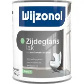 Wijzonol Zijdeglanslak Terpentineverdunbaar | Lakverf Binnen 1 LTR - Wit