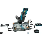 Makita LS004GM102 40V Max Li-Ion Accu Radiaal Afkortzaag (1x 4,0Ah) Incl. AWS Zender - 260mm