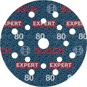 Bosch SCHUURSCHIJF O780, 125 MM, G80, 6X