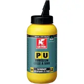 Griffon Professional 6313556 Konstruktie Bruislijm D4 - Bruin (Transparant) - Flacon - 750gr