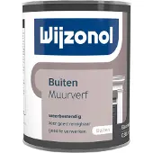Wijzonol Muurverf Voor Buiten Zijdeglans 1 LTR - Lichte Kleur|2