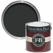 Farrow & Ball Casein Distemper Pitch Black No.256 2,5L