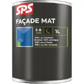 SPS Facade Mat | Matte Gevelverf 1 LTR - Lichte kleur|2