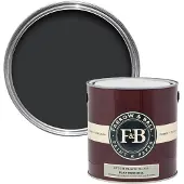 Farrow & Ball Flat Eggshell Pitch Black No.256 - 2,5L