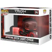 Funko POP! Tron: Ares POP! Rides Vinyl Figure Athena met Light Cycle 15 cm POP! Figuur