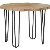 Vicco Ringo Salontafel – 60 x 60 cm Eiken
