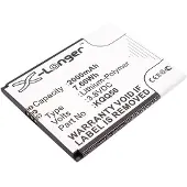 123accu Kazam KQQ50 / 5834003660 / KQQ50-XJFBF001172S accu (2000 mAh, huismerk)