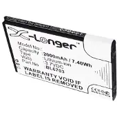 123accu Fly BL6703 accu (2000 mAh, huismerk)