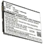123accu Explay X5 accu (2000 mAh, huismerk)