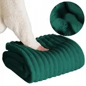 Fitizzio Zacht Pluche Deken 200x220cm - Dikke Ribbels - Flesgroen