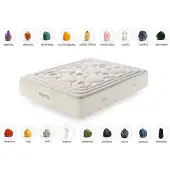 Moonia - Biocrystal Selenium matras, 27 comfortzones, 135x190 cm