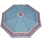 Parasol Damesparaplu Volautomaat Labrint Blauw Winddicht