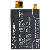 123accu BBK BK-B-66 accu (2100 mAh, huismerk)