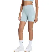 Adidas - Women's Optime 3-Stripes Short Leggings - Legging XL - Length: 5'', grijs