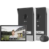 Ezviz Videofoon Kit HP7 2 ingangen Zwart en Grijs