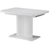 Vicco Eettafel Fenaro, Wit, 120-160 x 80 cm uitschuifbaar