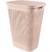 Curver PURE wasmand 55L - Roze, Ventilerend en Ruim