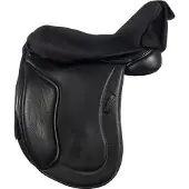 HKM - Zadelverwarmingshoes - Zadelzitting Overtrek - Verwarmd - Zwart - 17.5 - 18 inch