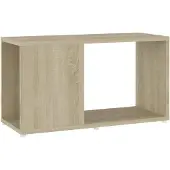 vidaXL Tv-meubel 60x24x32 cm bewerkt hout sonoma eikenkleurig