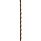 Bailey Textielsnoer gedraaid bruin 2 x 0.75mm², 3 meter