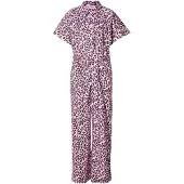Lollys Laundry Jumpsuit 'Mathilde' lichtroze / zwart
