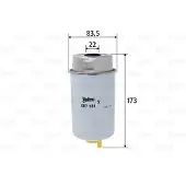 Valeo 587181 Brandstoffilter